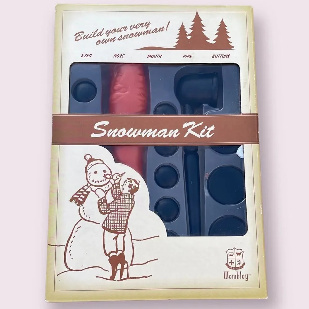 Build Your Own Snowman Kit